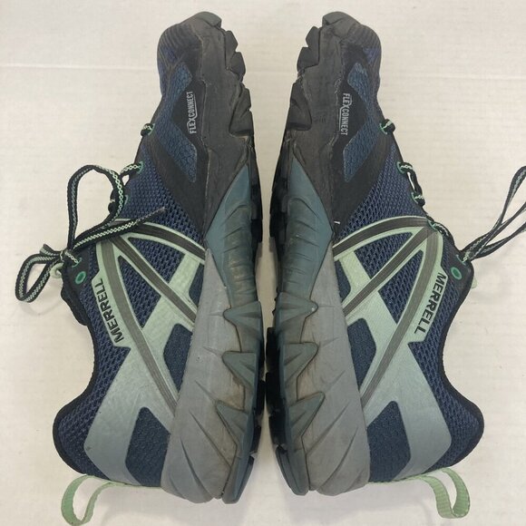 Merrell Trail Running Shoes Womens Size 8.5 Flex Connect Hyperlock Mesh Athletic - Picture 12 of 12